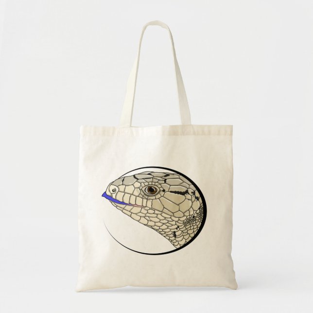 Blue Tongued skink bag (Front)
