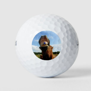Blue Tooth Enabled Horse Golf Balls