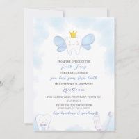 Blue Tooth Fairy Letter