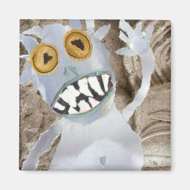 Blue-toothed! Magnet (Front)