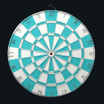 Blue Topaz And White<br><div class="desc">Blue Topaz And White Dart Board</div>