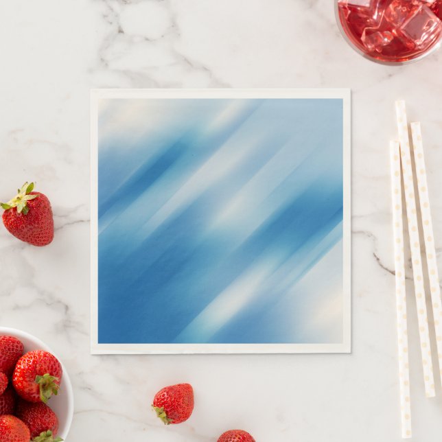 Blue topaz napkin (Insitu)