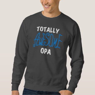 Blue Totally Awesome Opa T-shirts and Gifts