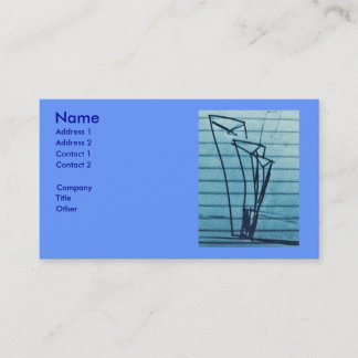 BLUE TOWERS BUSINESS CARD