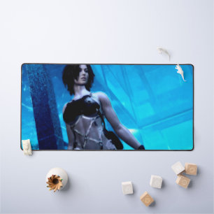 Blue Toxin desk mat