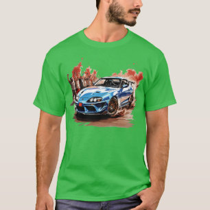 Blue Toyota Supra Mk4 T-Shirt