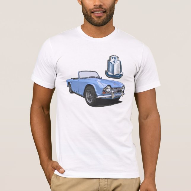 Blue TR4 T-Shirt (Front)