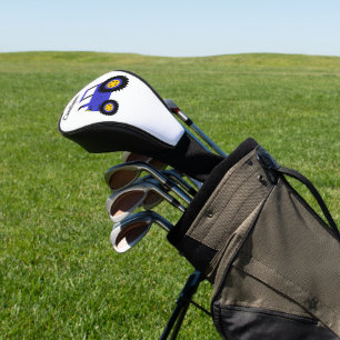 Blue Tractor Design Golf Head Cover