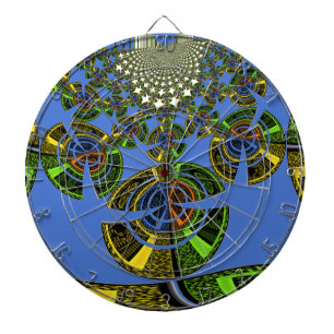 Blue tradition dartboard