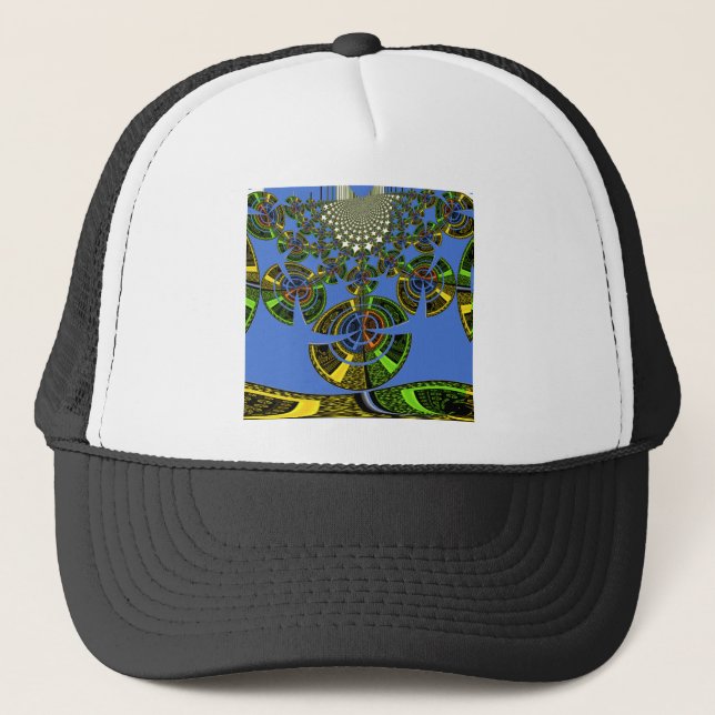 Blue tradition trucker hat (Front)