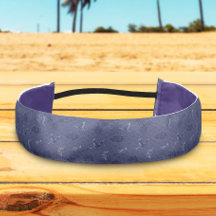 Blue Traditional Japanese Wave Seigaiha Pattern