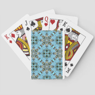 Blue Traffic Playing Cards