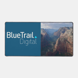 Blue Trail Digital Zion Mountains desk mat