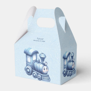 Blue Train Favour Box
