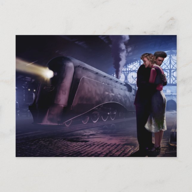 Blue Train Postcard (Front)