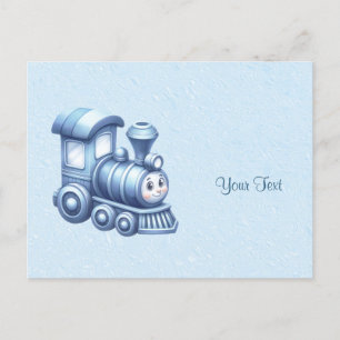 Blue Train Postcard