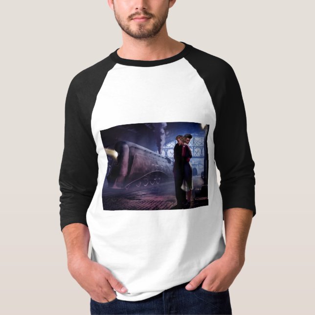 Blue Train T-Shirt (Front)