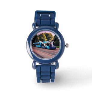 Blue tram watch