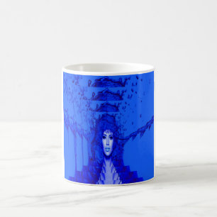Blue Trance Coffee Mug