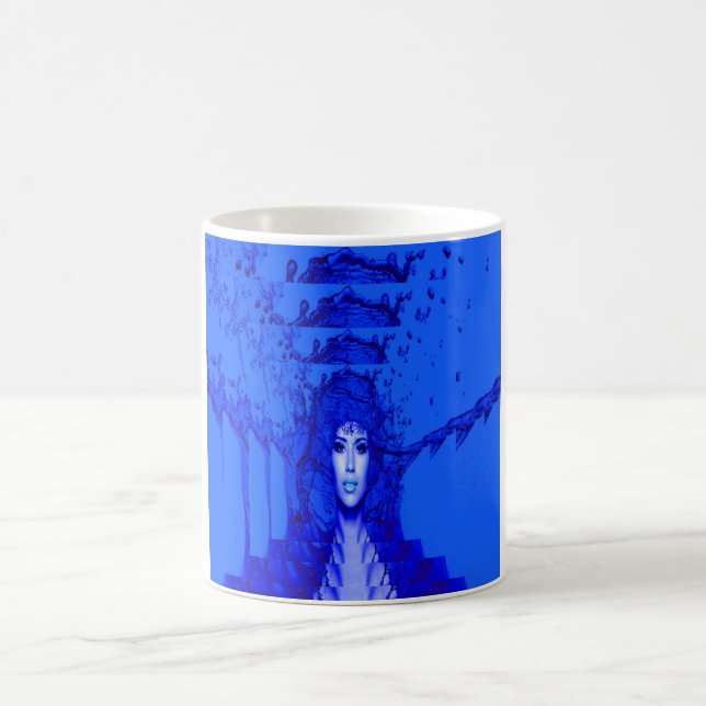 Blue Trance Coffee Mug (Center)