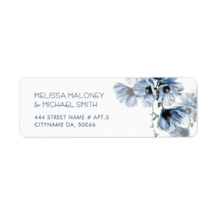 Blue Transparent Fine Art Flowers