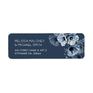 Blue Transparent Fine Art Flowers 