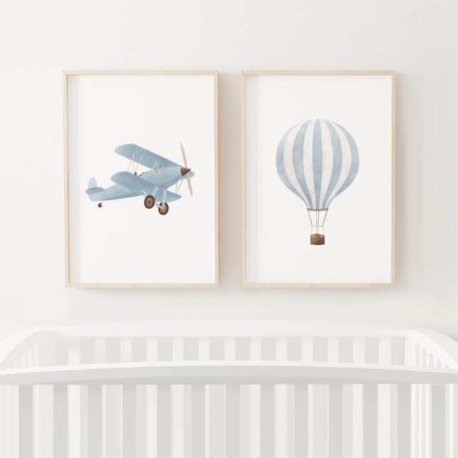 Blue Transportation Travel Nursery Decor (Creator Uploaded)