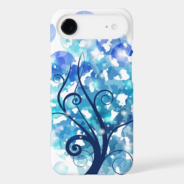 Blue Tree Case-Mate iPhone Case (Back)