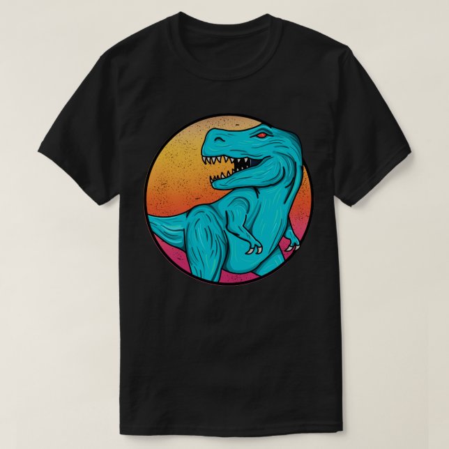 Blue TRex1 T-Shirt (Design Front)