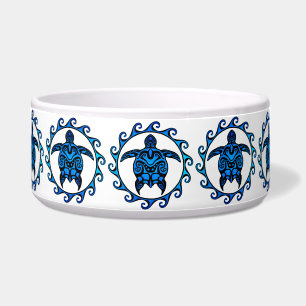 Blue Tribal Turtle Sun