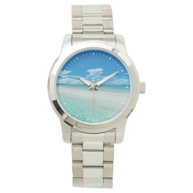 Blue tropical seascape, Palau Watch (Front)