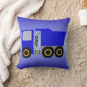 Blue Truck Cushion