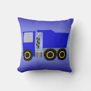 Blue Truck Cushion