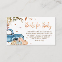 Blue Truck Pumpkin Baby Shower Books for Baby