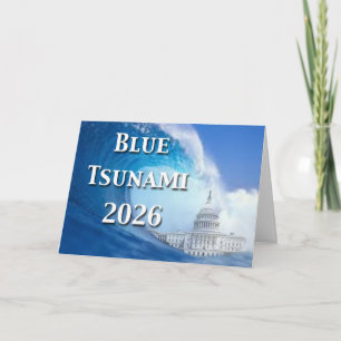 Blue Tsunami Election 2026 Card