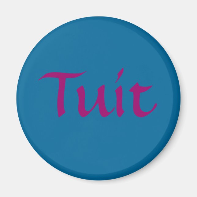 Blue Tuit Magnet (Front)