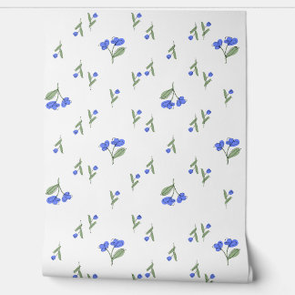 Blue Tulips Wallpaper