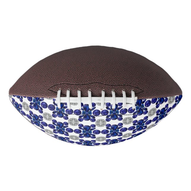 Blue Turtle Pattern Football (Front)