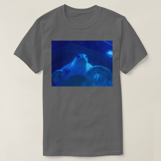 Blue Turtle T-Shirt (Design Front)