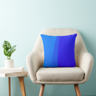 Blue Two-Toned Pillow