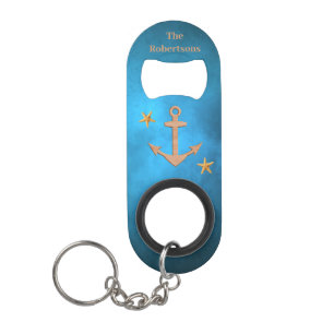 Blue Under the Sea w/ Starfish & Anchor