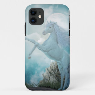 blue unicorn Case-Mate iPhone case