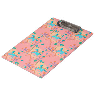 Blue unicorn clipboard