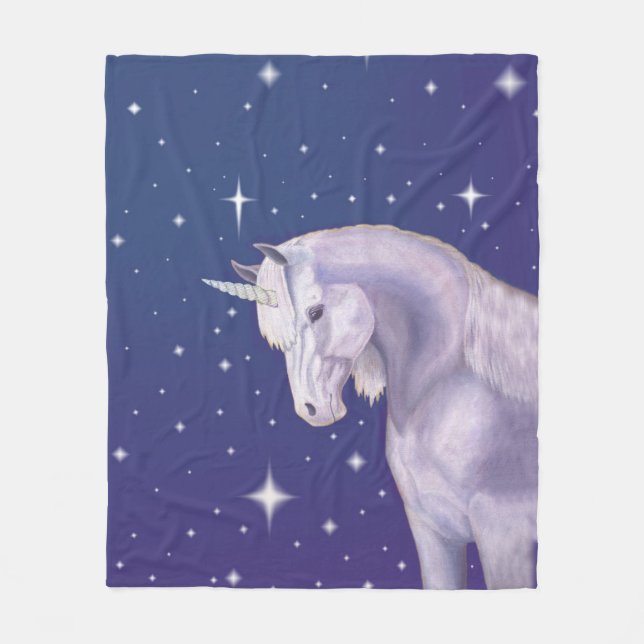 Blue Unicorn fleece (Front)