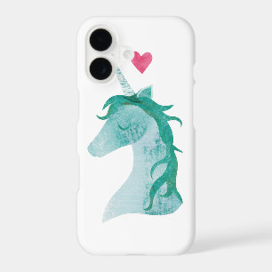 Blue Unicorn Magic with Heart