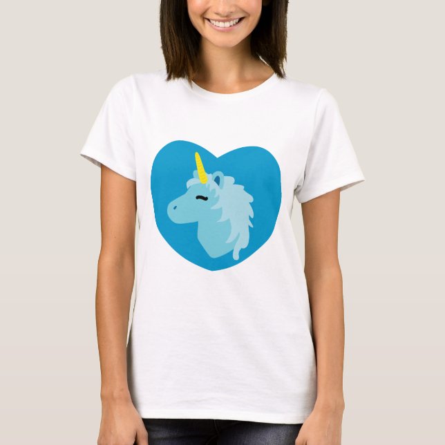 Blue Unicorn T-Shirt (Front)
