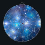 Blue Universe Stars   your ideas Dartboard<br><div class="desc">Pretty Digital Design by EDDA Fröhlich / EDDArt | Blue Universe Stars for Space Lovers | You miss other colours or products with this design? Feel free to contact me: contact@eddart.de or have a look here: www.zazzle.com/prettypatternarts*</div>