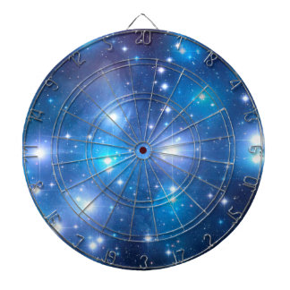 Blue Universe Stars + your ideas Dartboard