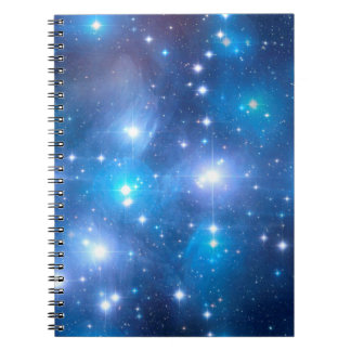 Blue Universe Stars + your ideas Notebook