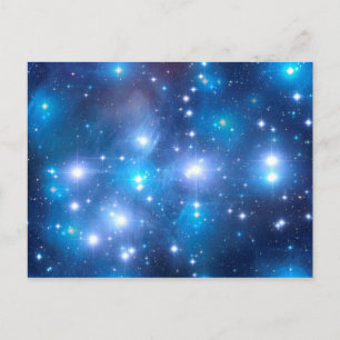 Blue Universe Stars + your ideas Postcard